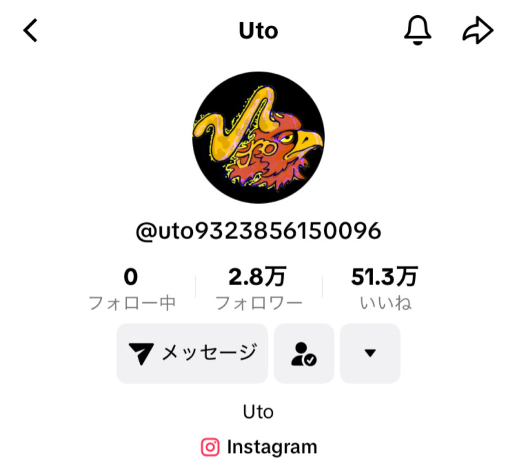 tiktok アパレルブランドuto