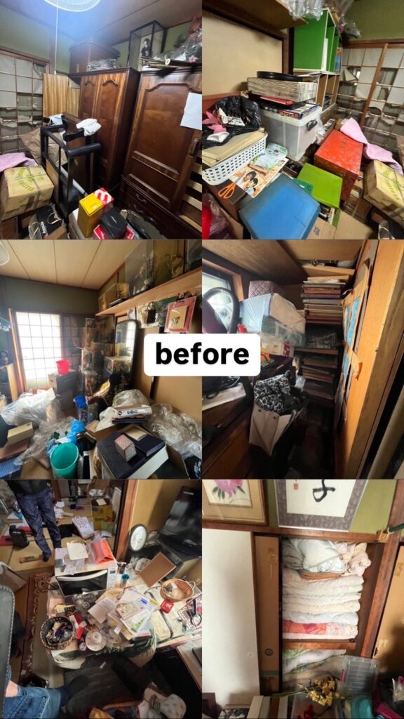 守口市残置物処理　戸建て
